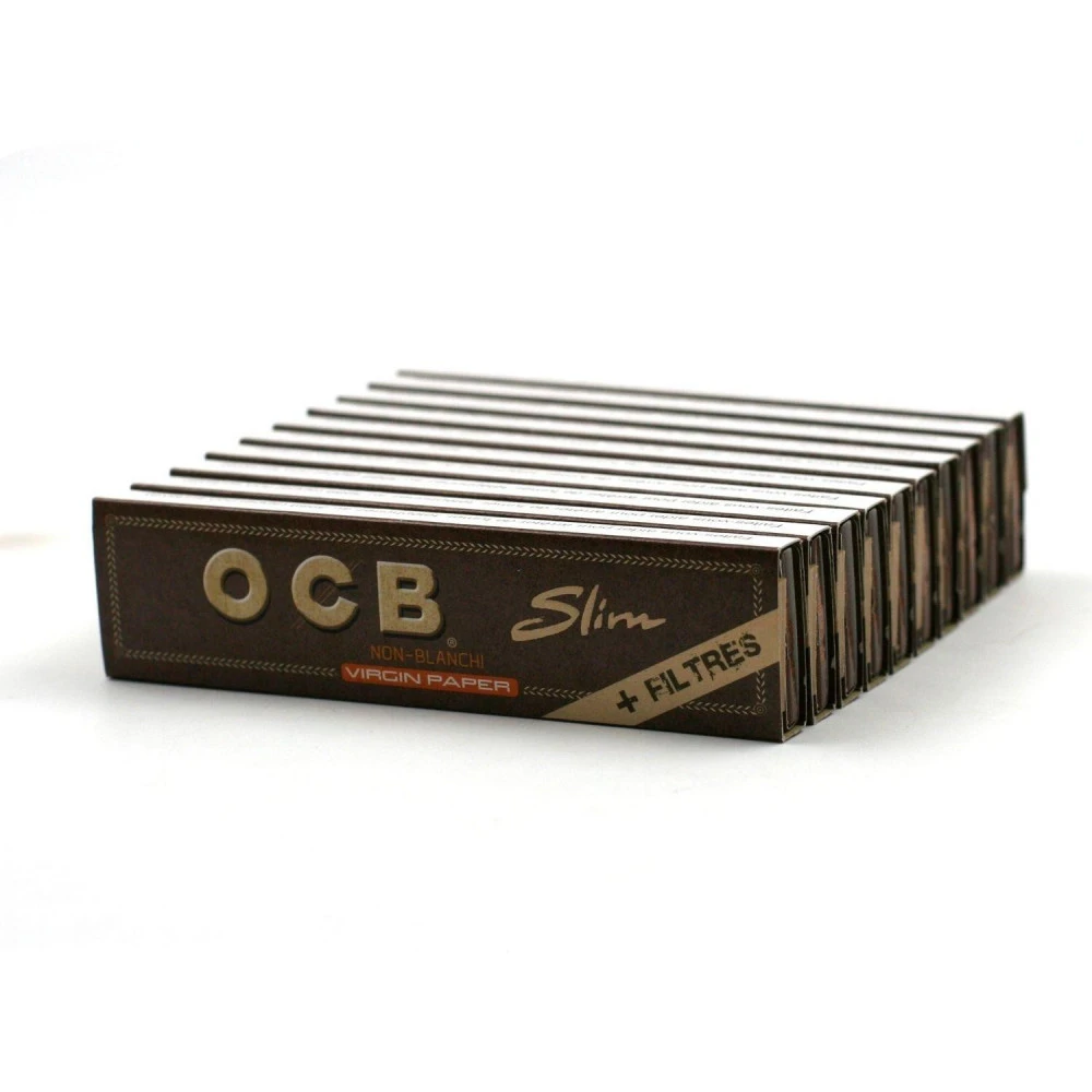 10 Carnets OCB Slim Virgin Paper 1 10 Carnets OCB Slim Virgin Paper