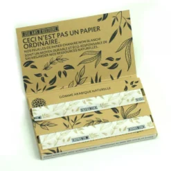 Boite De 25 Cahiers De Feuille Rizla Natura -Fournitures Pour Fumeurs boite de 25 cahiers de feuille rizla natura 2
