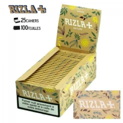 Boite De 25 Cahiers De Feuille Rizla Natura