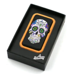 Fournitures Pour Fumeurs -Fournitures Pour Fumeurs briquet double arc belflam calavera 1