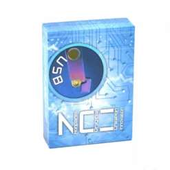 Briquet Silvermatch Hype Flash USB - Bleu -Fournitures Pour Fumeurs briquet silvermatch hype flash usb bleu 4