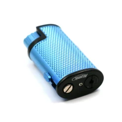 Briquet Turbo Métal Avec Perce Cigare Intégrer - Bleu 6 Briquet Turbo Métal Avec Perce Cigare Intégrer - Bleu -Fournitures Pour Fumeurs briquet turbo metal avec perce cigare integrer bleu 2