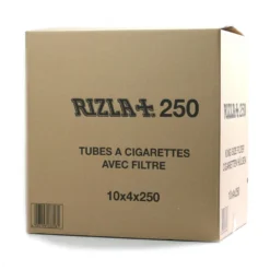 Carton De 40 Boîtes De 250 Tubes - Rizla+ -Fournitures Pour Fumeurs carton de 40 boites de 250 tubes rizla 3