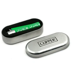 Clipper Métal Avec Etui – Green Pattern 5 Clipper Métal Avec Etui – Green Pattern -Fournitures Pour Fumeurs clipper metal avec etui green pattern 2