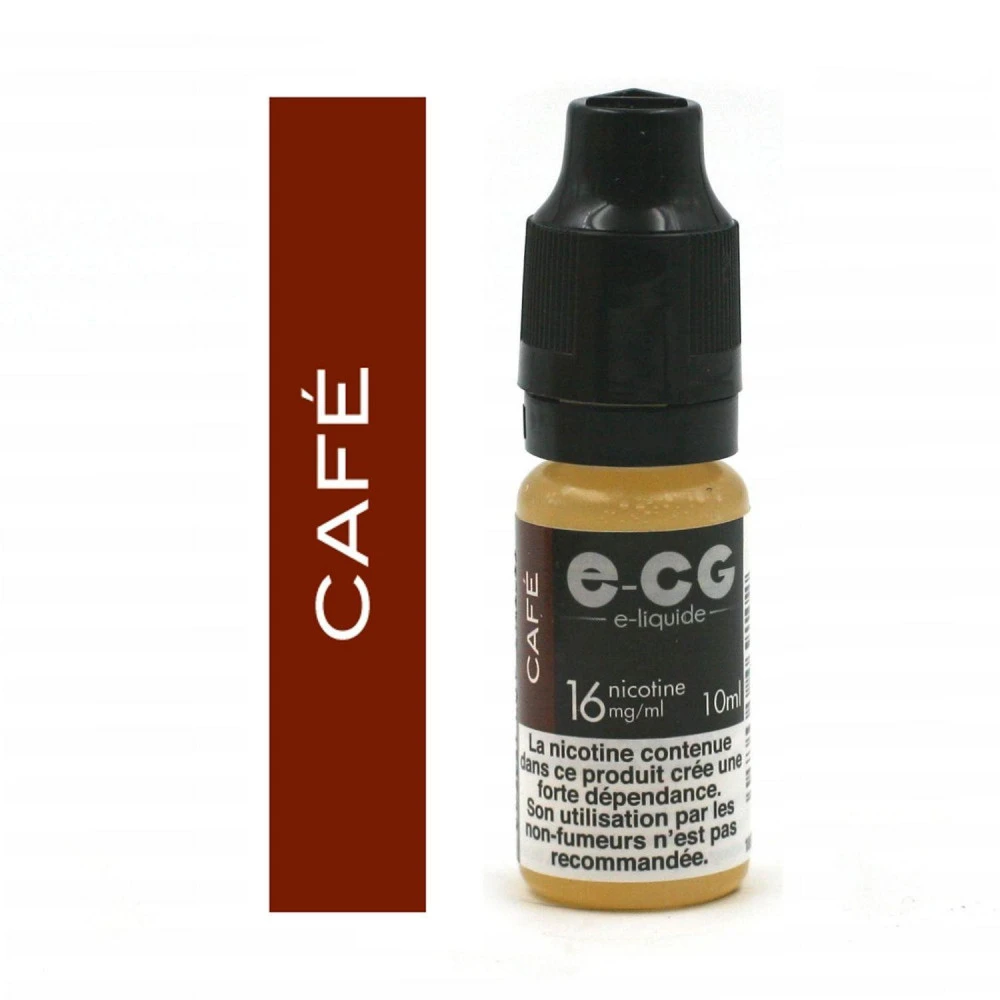 Lot De 5 Flacons E-CG - Goût Café 16 Mg/ml 3 Lot De 5 Flacons E-CG - Goût Café 16 Mg/ml – Image 3