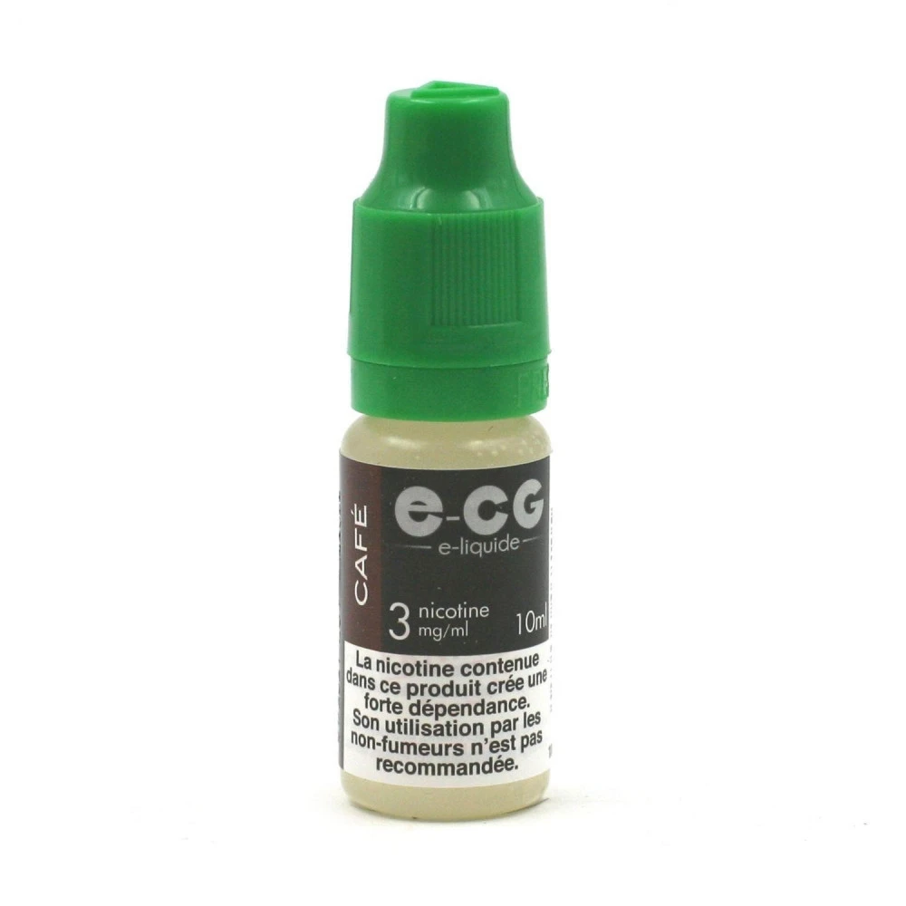 Lot De 5 Flacons E-CG - Goût Café 3 Mg/ml 4 Lot De 5 Flacons E-CG - Goût Café 3 Mg/ml – Image 4
