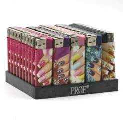 Fournitures Pour Fumeurs -Fournitures Pour Fumeurs lot de 50 briquets electronique nail polish 1