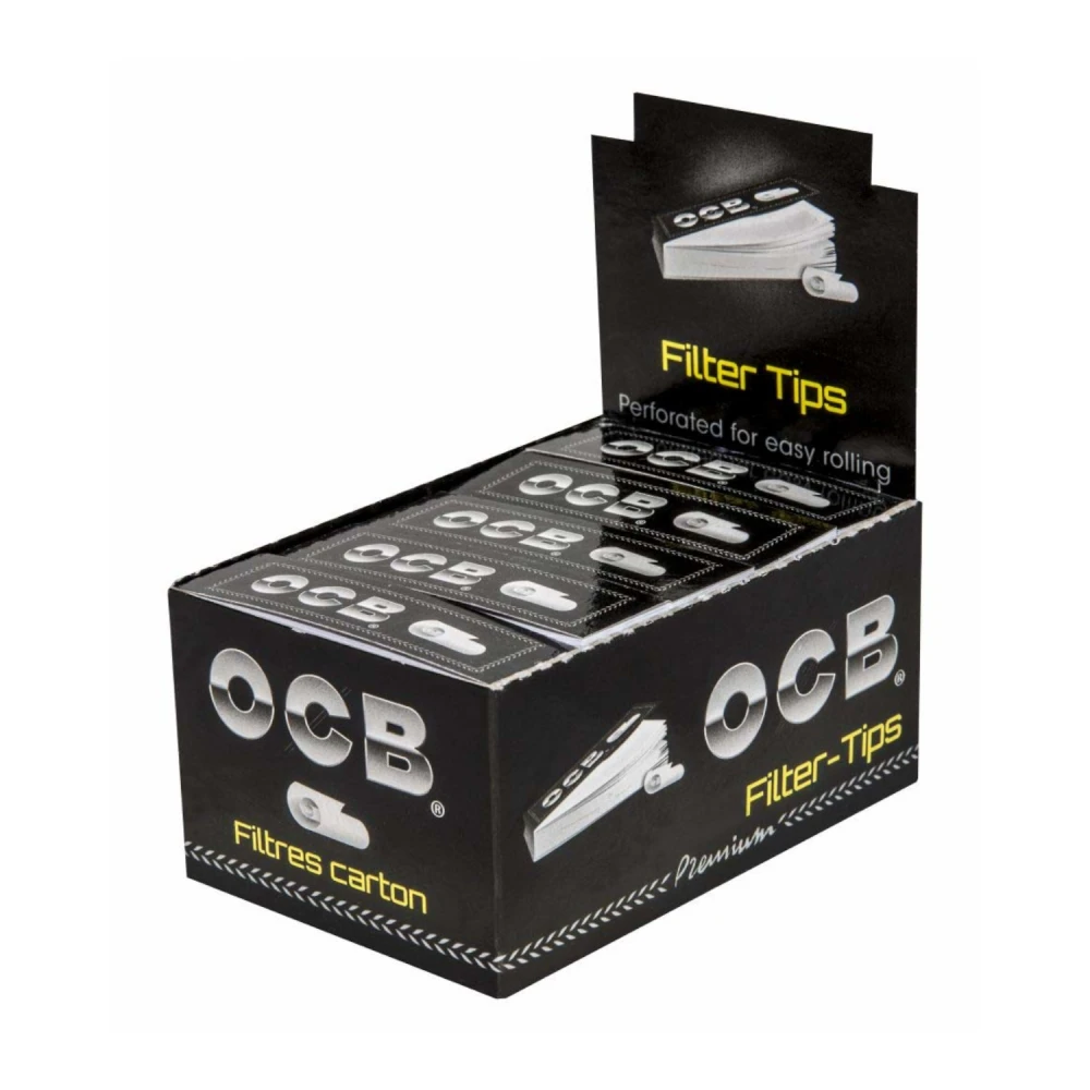 OCB Boite De 25 Carnets De Filtres Tips Cartons 1 OCB Boite De 25 Carnets De Filtres Tips Cartons