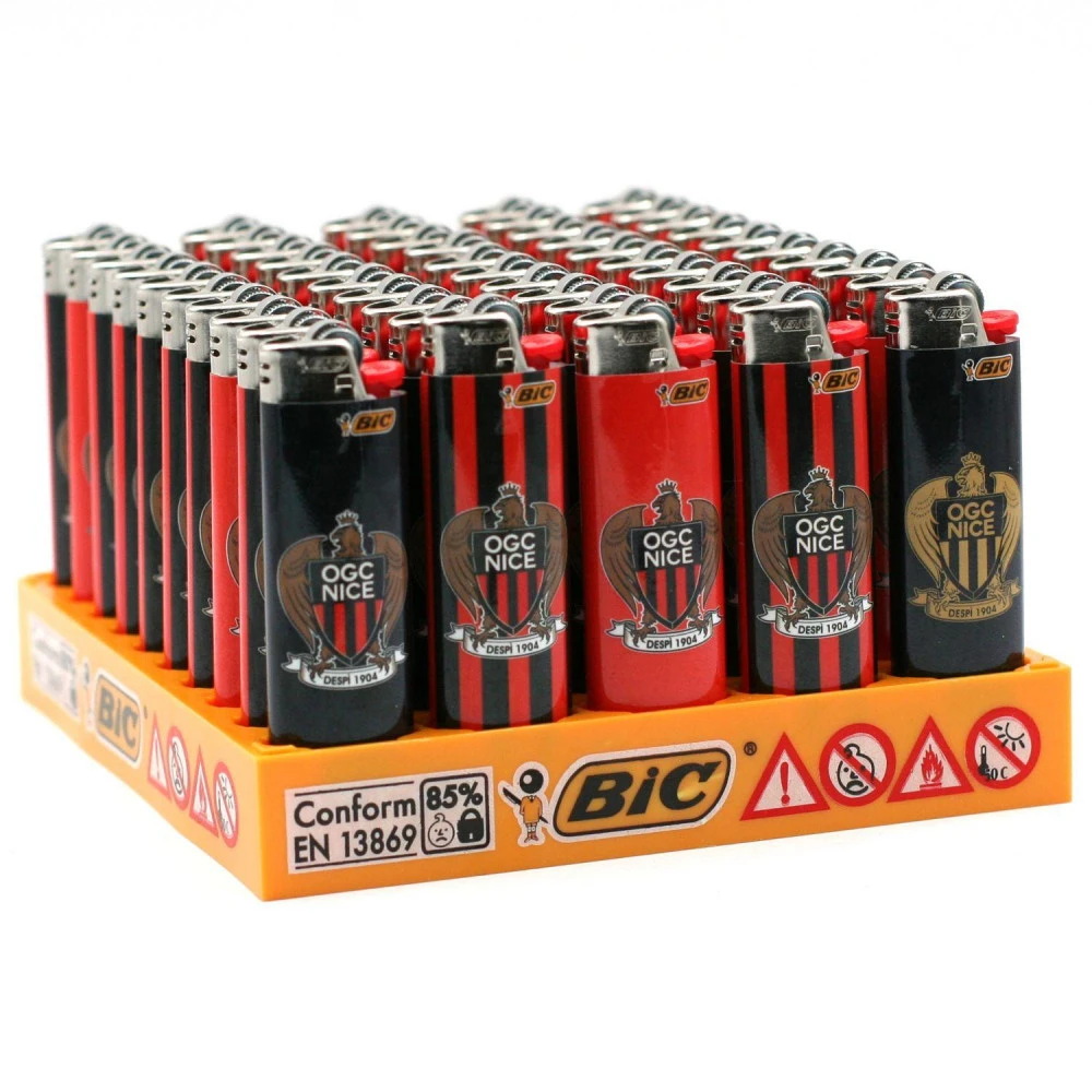 Plaquette De 50 BIC J26 OGC Nice 1 Plaquette De 50 BIC J26 OGC Nice