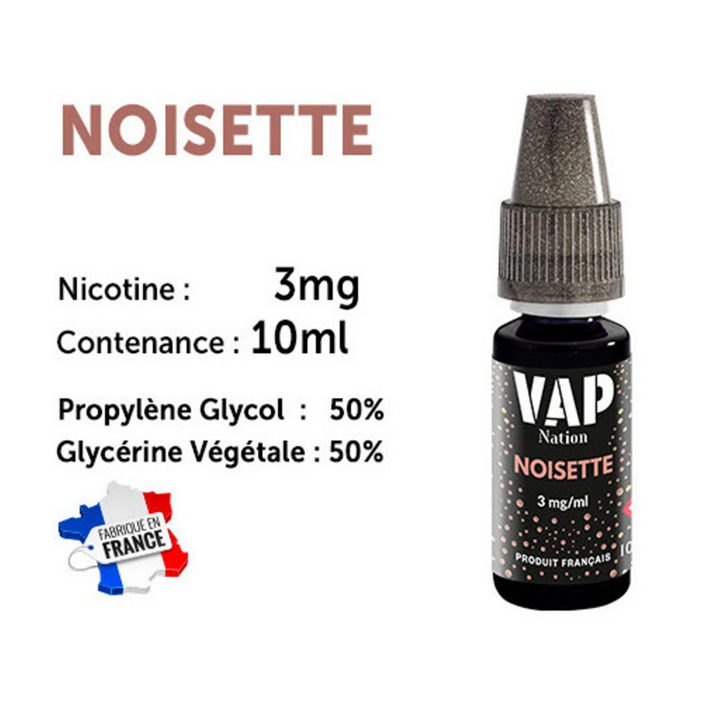 Vap Nation Lot De 5 Liquides - Noisette 3 Mg 1 Vap Nation Lot De 5 Liquides - Noisette 3 Mg